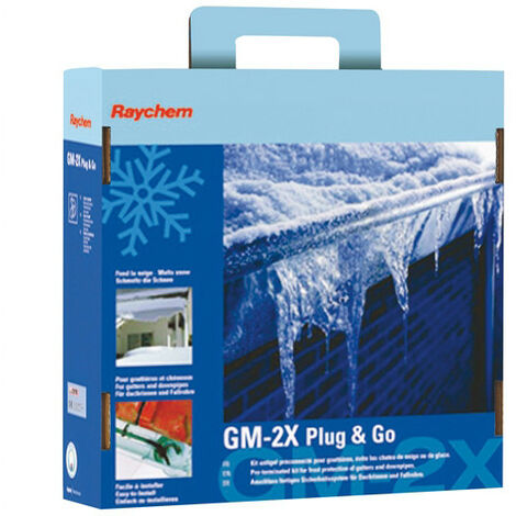 Kit GM-2X Plug&Go Hors gel chéneaux et gouttières - 20ml (1/3)