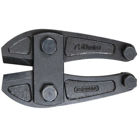 Ks Tools – Mâchoires de rechange pour coupe-boulons 750 mm – Acier spécial phosphaté – Pour modèles de type SAM – Vendues par paire