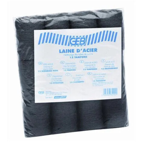 Tampon abrasif (x12) pour nettoyage des pièces à souder ou à coller (1/3)