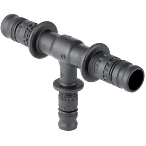 Geberit Pièce en T 625321005 Ø 40x32x40mm, PVDF, réduite (1/3)