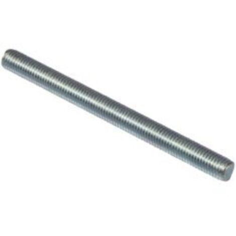 Fischer – Tige filetée G M10 × 1000 mm 79744 – Acier zingué classe 4.6 – Boîte de 25 unités – Fixation pour tuyaux et conduits