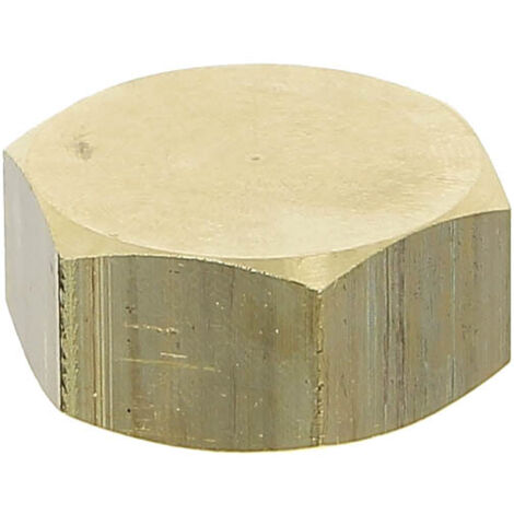 Watts – Bouchon laiton femelle 3/4 – Raccord à visser – Taraudage 3/4" (20x27) – Pour installations sanitaires