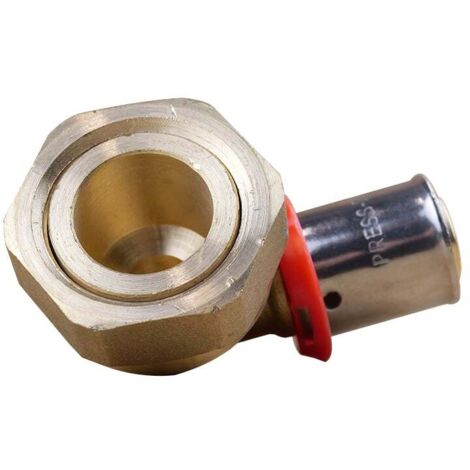 Coude PER à sertir Ø16x1,5 - Femelle écrou Libre 3/4" (20/27) - IBP Bänninger