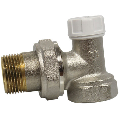 Coude laiton nickelé 3/4" (20/27) pour radiateur - Somatherm (1/5)