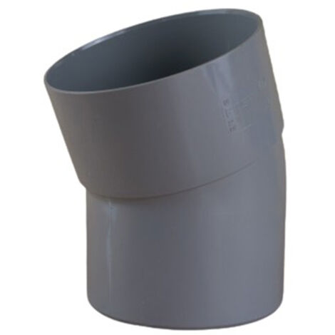 Coude PVC 22°30 Mâle Femelle Ø125 - First Plast (1/5)