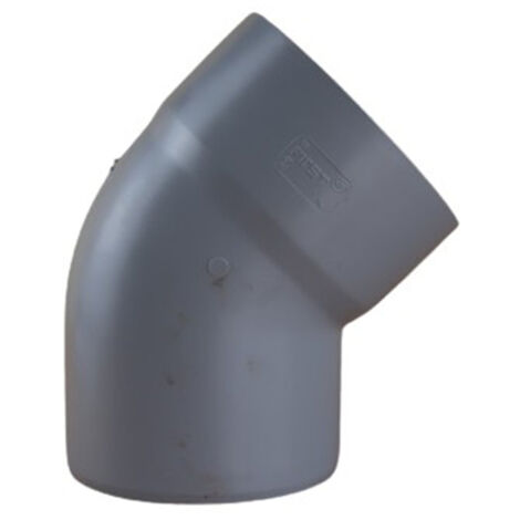 Coude PVC 45° Mâle Femelle Ø125 First Plast (1/5)