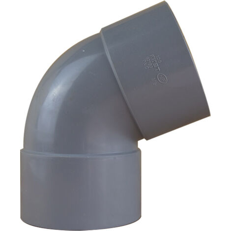 Coude PVC 67°30 Femelle/Femelle Ø100 - First Plast (1/5)