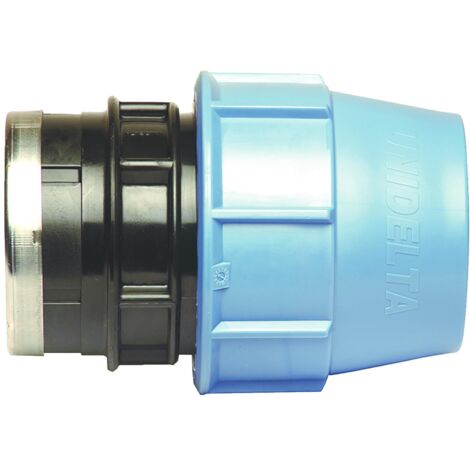 Raccord plastique droit pour tube PE Ø40 mm - Femelle 1"1/4