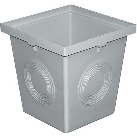 Regard polypropylène 300 x 300 mm - Sorties Ø80 à 140 mm - First Plast (1/3)