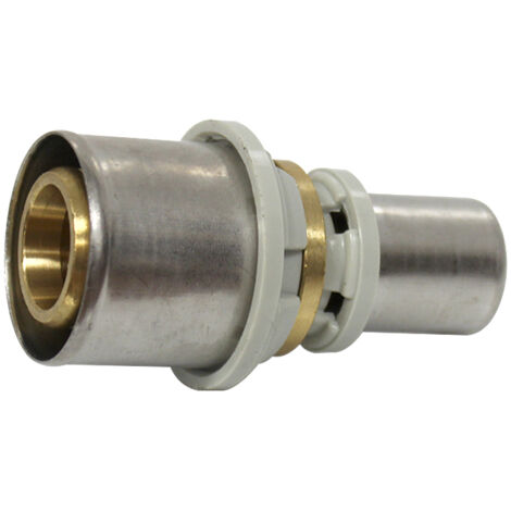 Raccord multicouche à sertir TH - Manchon inégal Ø26x3,0 - Ø16x2,0 - Arcanaute (1/4)