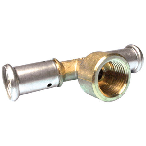 Té multicouche à sertir TH ou BE femelle au centre - Ø26x3.0 - Femelle (20/27) 3/4" - Ø26x3.0 HENCO (1/2)