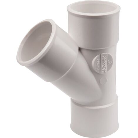 Culotte en PVC blanc 45 degrés F/F 50 BJ144B