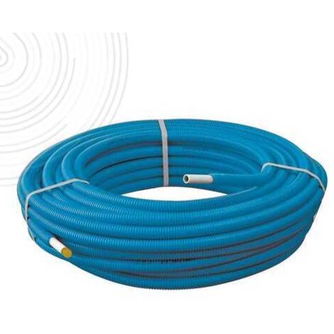100m Tube Multicouche Ø20x2,0 Prégainé Bleu - Alu 0,26mm - SOMATHERM
