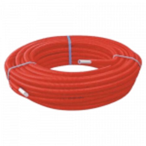 100m Tube Multicouche Ø20x2,0 - Alu 0.26mm - Prégainé Rouge SOMATHERM