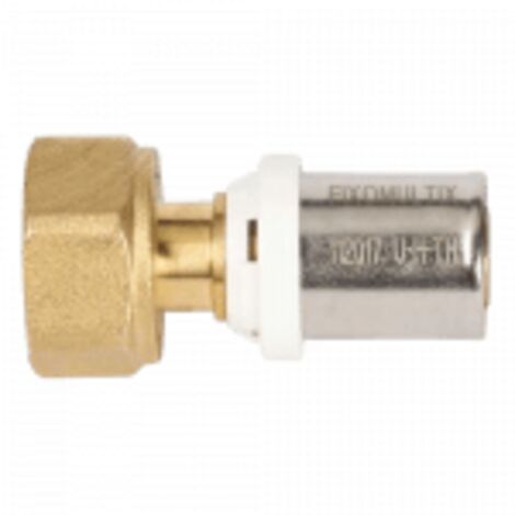 Raccord multicouche écrou tournant à sertir - Ø16x20/27 - 30314-16-20 - Fixomultix- Ayor (1/5)