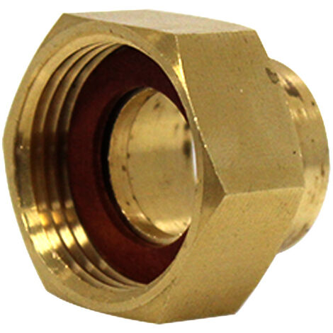 Raccord droit 2 pièces 359 GCU femelle 3/4" (20/27) - Tube Cuivre Ø18 - Arcanaute (1/4)