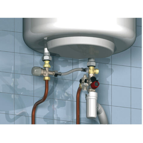 Kit de sécurité chauffe-eau Inox NF Ø3/4