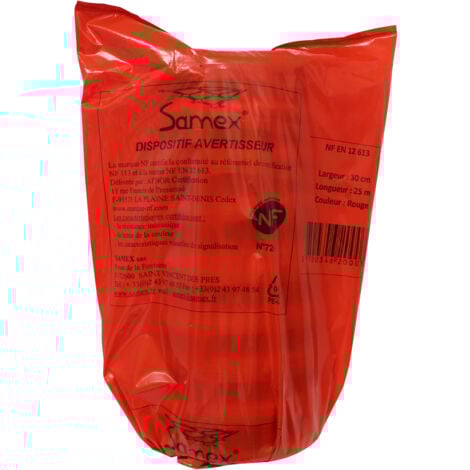 Grillage avertisseur NF rouge électricité 25mx30cm