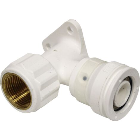 Push-fit Vision coude femelle applique 26x3,0 - 3/4" (20/27) - Henco (1/4)