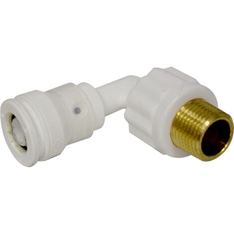 Push-fit Vision coude 90° mâle 16x2,0 - 1/2" (15/21) - Henco (1/5)