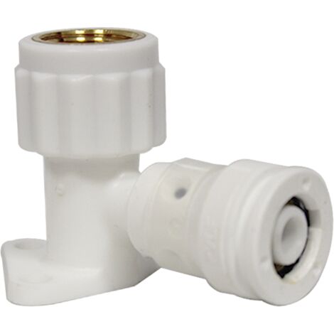Push-fit Vision coude femelle applique 16x2,0 - 1/2" (15/21) - Henco (1/4)