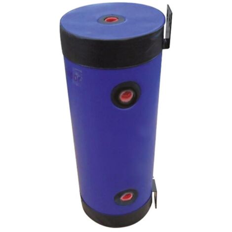 Thermador – Bouteille mélange pose murale 100 litres – Corps en acier avec 4 piquages – Isolation en polyéthylène 20 mm – Compatible chauffage/climatisation