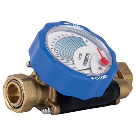 Vanne d'équilibrage statique iDROSET Séries CF 3/4" (20/27) pour eau chaude sanitaire, chauffage et eau glacée - Watts