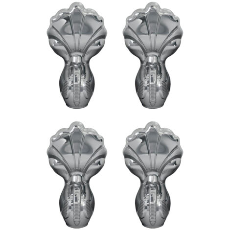 4 Pieds griffés chromé Burlington pour baignoire - Aquatop (1/2)