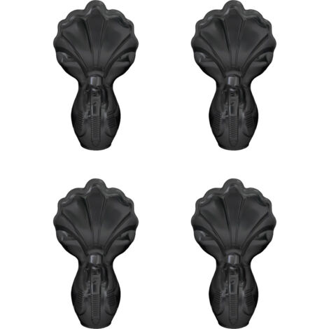 4 Pieds griffés noir Burlington pour baignoire - Aquatop (1/3)