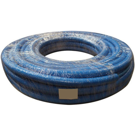 Tube PER prégainé isolé bleu Ø16 mm – Longueur 25m – Épaisseur isolant 9 mm – Protection thermique pour réseaux hydrocâblés