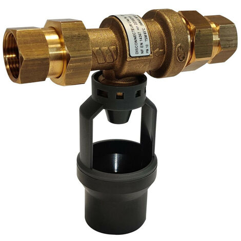 Disconnecteur CA9C avec garde d'air - Mâle 1/2" (15/21) - Watts