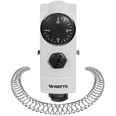 Aquastat applique à réarmement manuel "WTC-ISMR" spécial plancher chauffant - Watts