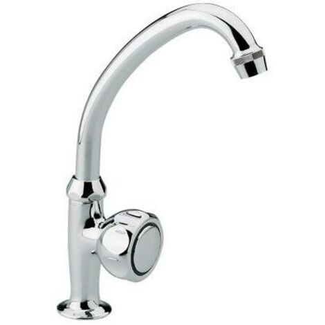 Robinet eau froide lave-mains avec tête clapet ORDO Chromé - Cristina Ondyna OR14051