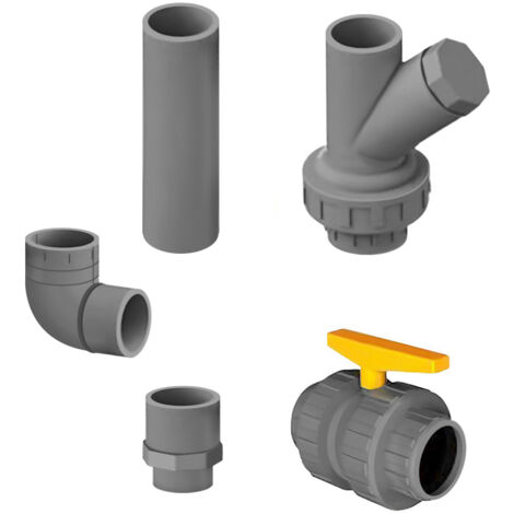 Kit évacuation pour pompe de relevage Sanipump SLD avec pied d'assise - SFA