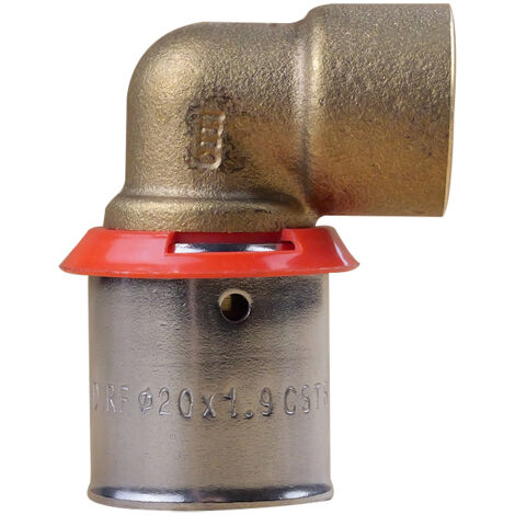 Coude 90° PER à sertir Ø20x1,9 - tube cuivre 16 à souder - IBP Bänninger (1/3)
