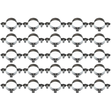 Boîte plastique de 25 colliers simple métallique pour tube Ø55 - Ram (1/2)