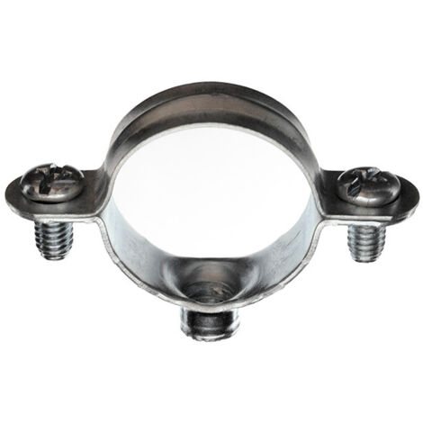 25 Colliers de fixation tube simple acier zingué 7x150-Ø63 (1/4)