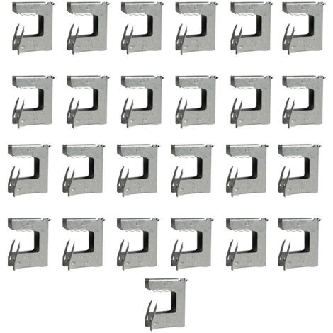 Boîte de 25 attaches TIGRE pour l'accrochage et la suspension sur charpente acier 2-8 mm - Ram (1/3)