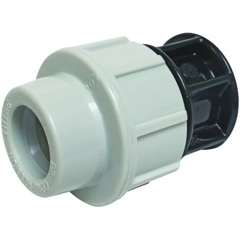 Raccord plastique bouchon pour tube PE Ø20 mm