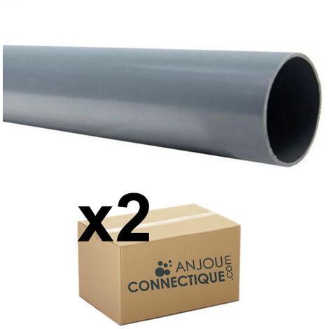 Tube PVC compact 4m 160 NF Frans bonhomme