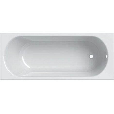 Baignoire acrylique sanitaire rectangulaire Geberit BASTIA 170x70cm avec pieds - Geberit