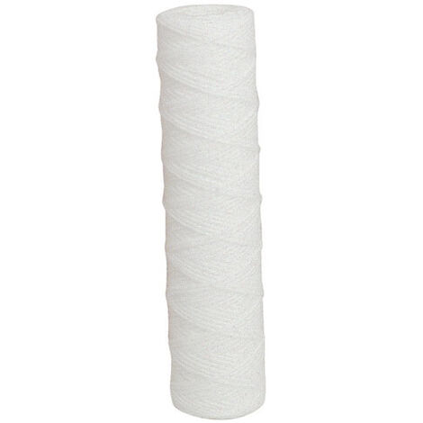 Cartouche filtrante bobinée 9'' 3/4 25µm – Filtration 25μm pour éliminer rouille et sable – Débit 4 m³/h – Pression 3 bars – 101238 – Merkur (1/4)