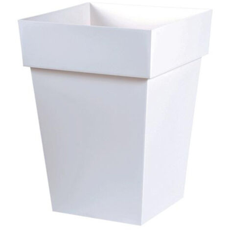 Eda Pot De Fleur Carré Toscane - 39 X 39 X H 39 Cm - 38 L