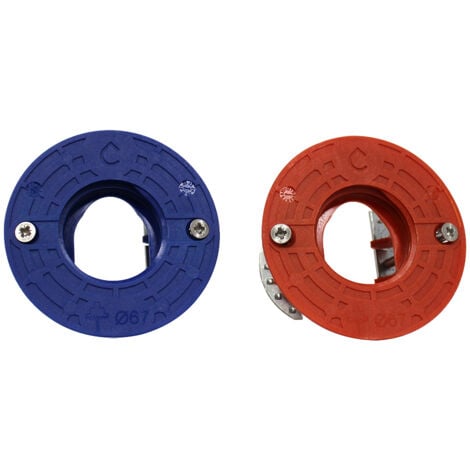 Sortie de cloison Lavabo/évier FIXOPLAC - raccord coudé Multicouche à sertir Ø16 - Mâle 3/8" (12/17) - Somatherm