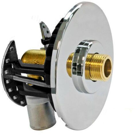 Sortie de cloison – Raccord coudé multicouche à sertir Ø16 – Mâle 3/8' (12/17) – Vis pré-montées pour installation rapide – Fixoplac