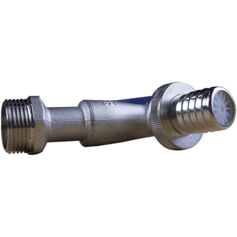 Robinet à Boisseau Sphérique PVC 32 Mm + 25 Mm – Vanne Arrêt Avec Raccord Tuyau Barbelé Pour Piscine & Irrigation !