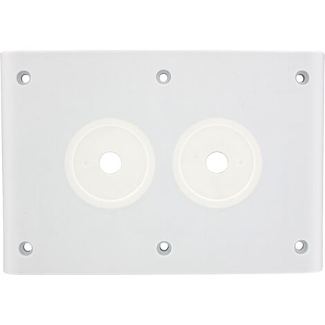 Plaque étanche Double No Air à visser pour conduits Eau chaude / Eau froide - BLM (1/2)