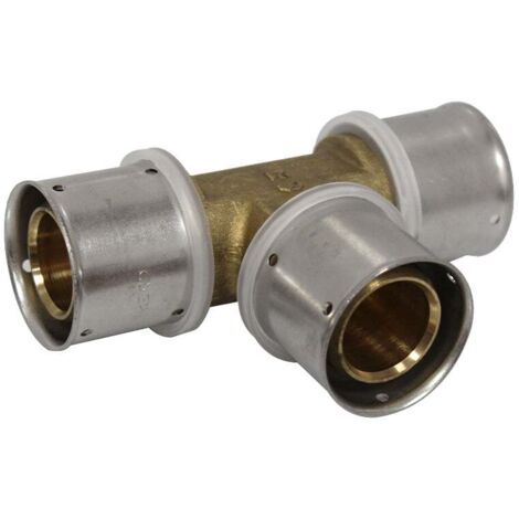 Raccord multicouche à sertir té égal - Ø32x3,0 - MULTIPEX (1/4)