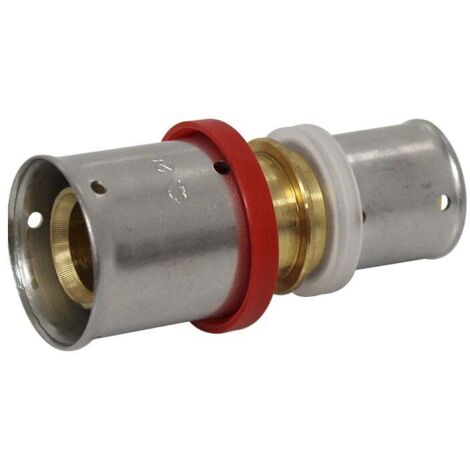 Raccord multicouche à sertir manchon inégal - Ø26x3,0 - Ø20x2,0 (1/4)