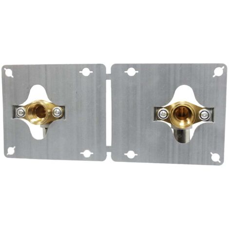 Blansol – Sortie de cloison Douche/Bain 150mm multicouche Ø20x2,0 – Femelle 1/2' – Finition laiton élégante pour plomberie moderne
